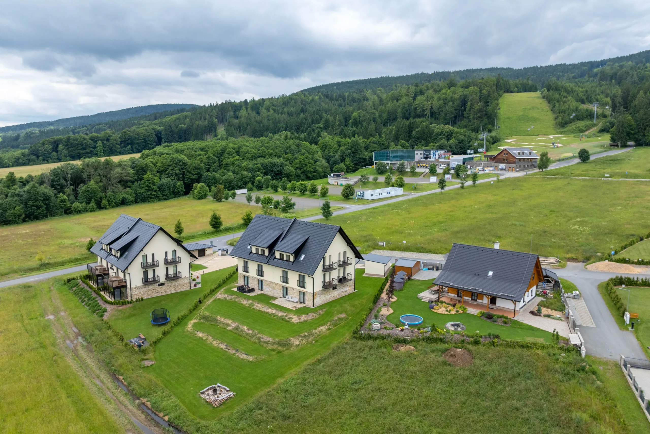 Apartmán z dronu